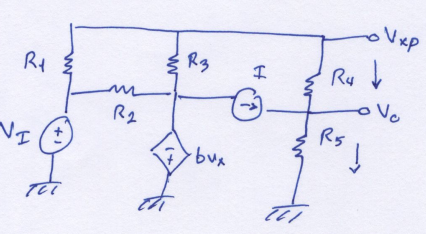 Finding Vo using the solution we just got for Vxp. \)